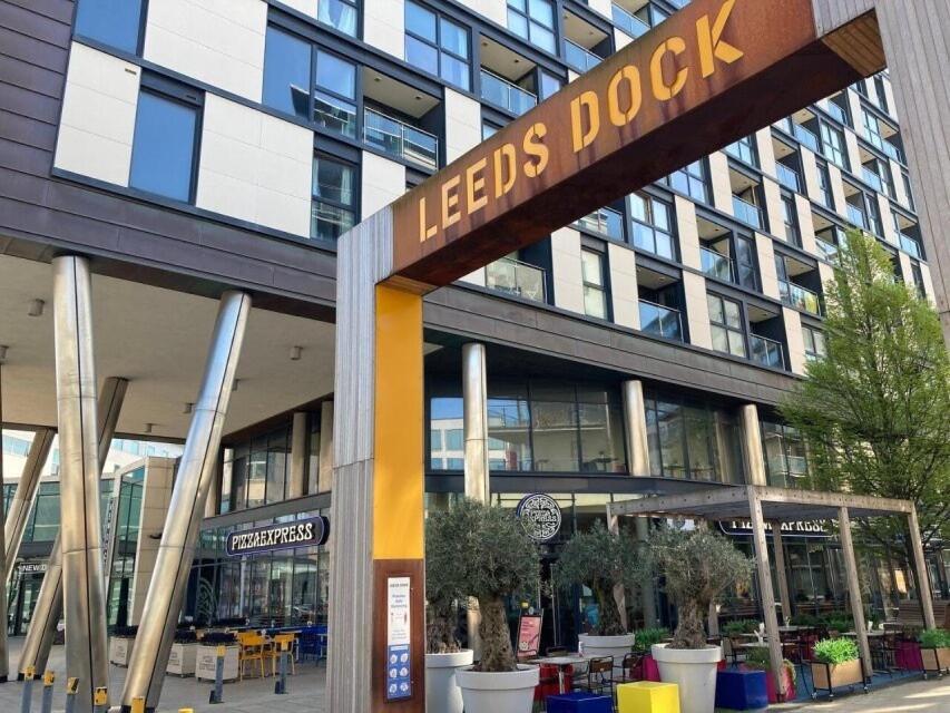 Central Leeds Dock Apt, Free Secure Parking! 2 Bed Kültér fotó