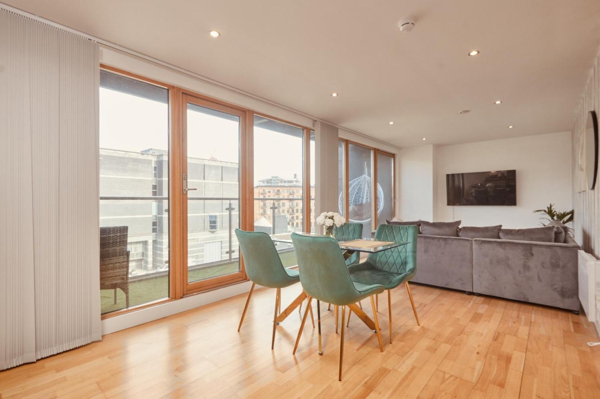 Central Leeds Dock Apt, Free Secure Parking! 2 Bed Kültér fotó
