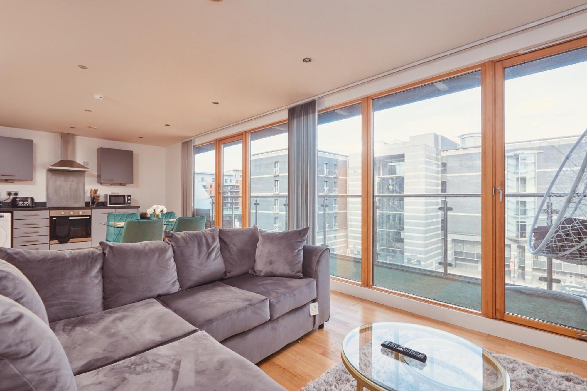 Central Leeds Dock Apt, Free Secure Parking! 2 Bed Kültér fotó